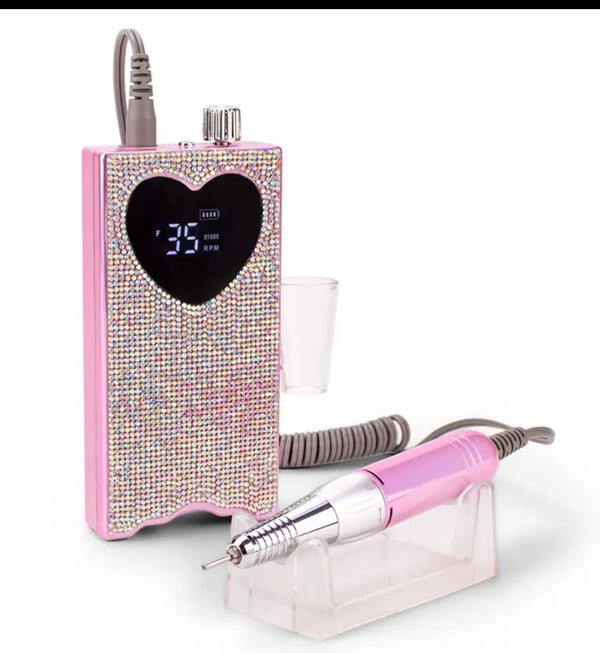 Heart Shape Electric Nail Drill 35000RPM