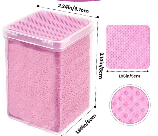 Lint free cotton free