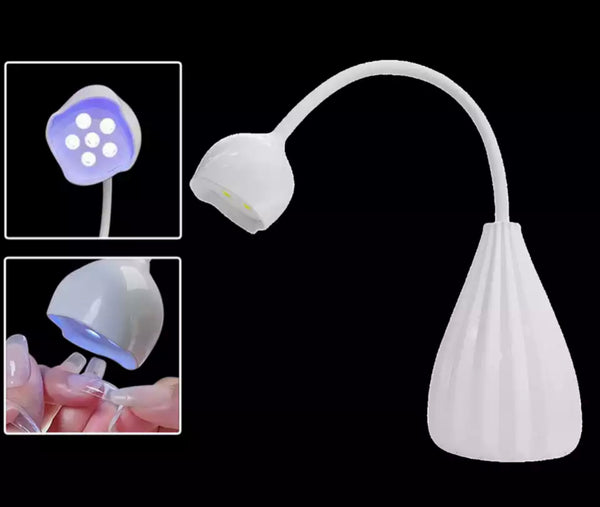 Uv light press on nails mini lamp