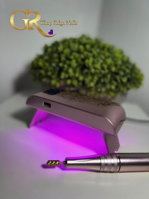 2 in 1 nail dryer rechargeable/uv lamp