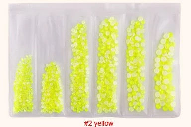 Fluorescent crystal Rhinestone