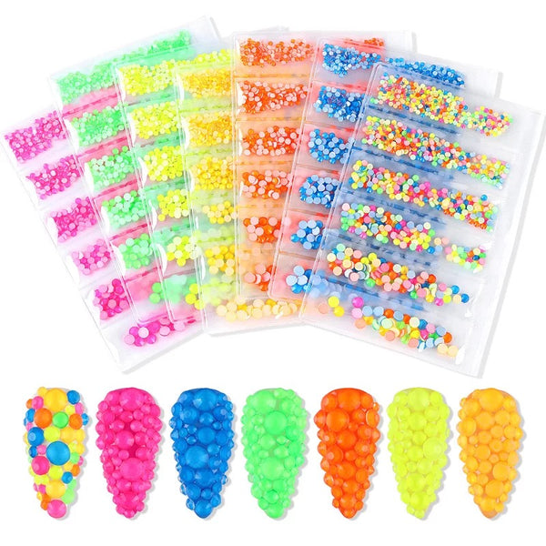 Fluorescent crystal Rhinestone