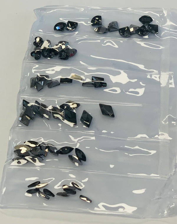 Glass fancy rhinestones shapes