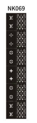 Stencil Nail Art