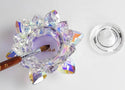 Crystal Flower nail dappen dish