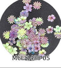 Butterfly Laser Nail Sequins 3D Nail Art Decoration