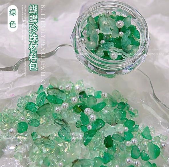 Butterflies resin