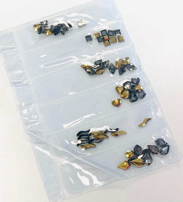 Glass fancy rhinestones shapes