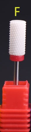 Large Barrel Ceramic Nail Drill Bits 3/32