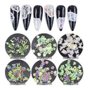 Butterfly Laser Nail Sequins 3D Nail Art Decoration