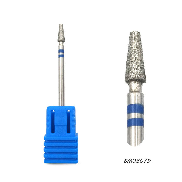 Cone Diamond Nail Drill Bits 3/32