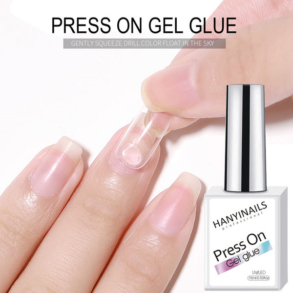 UV press on gel extend builder gel for press on nail tips