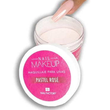 Acrylic make up pastel rose