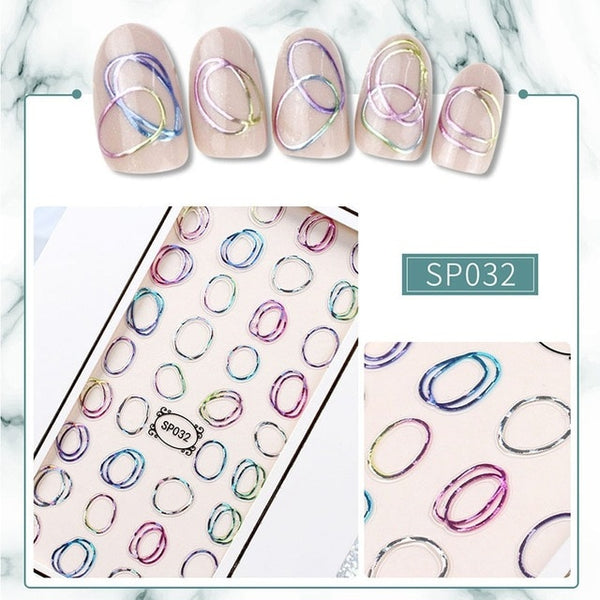 3D Nail Sticker
