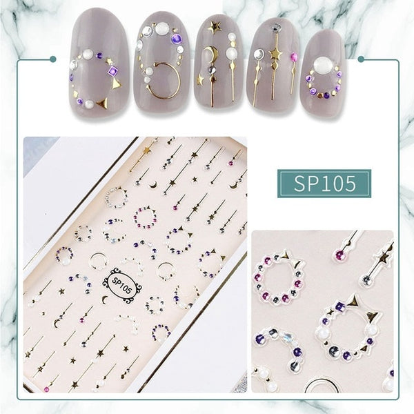 3D Nail Sticker