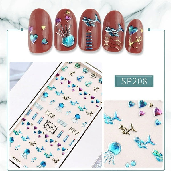 3D Nail Sticker