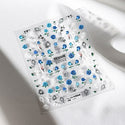 Butterfly 3D Acrylic Engraved Nail Sticker