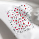 Butterfly 3D Acrylic Engraved Nail Sticker
