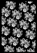 3D White Flower Nail Sticker
